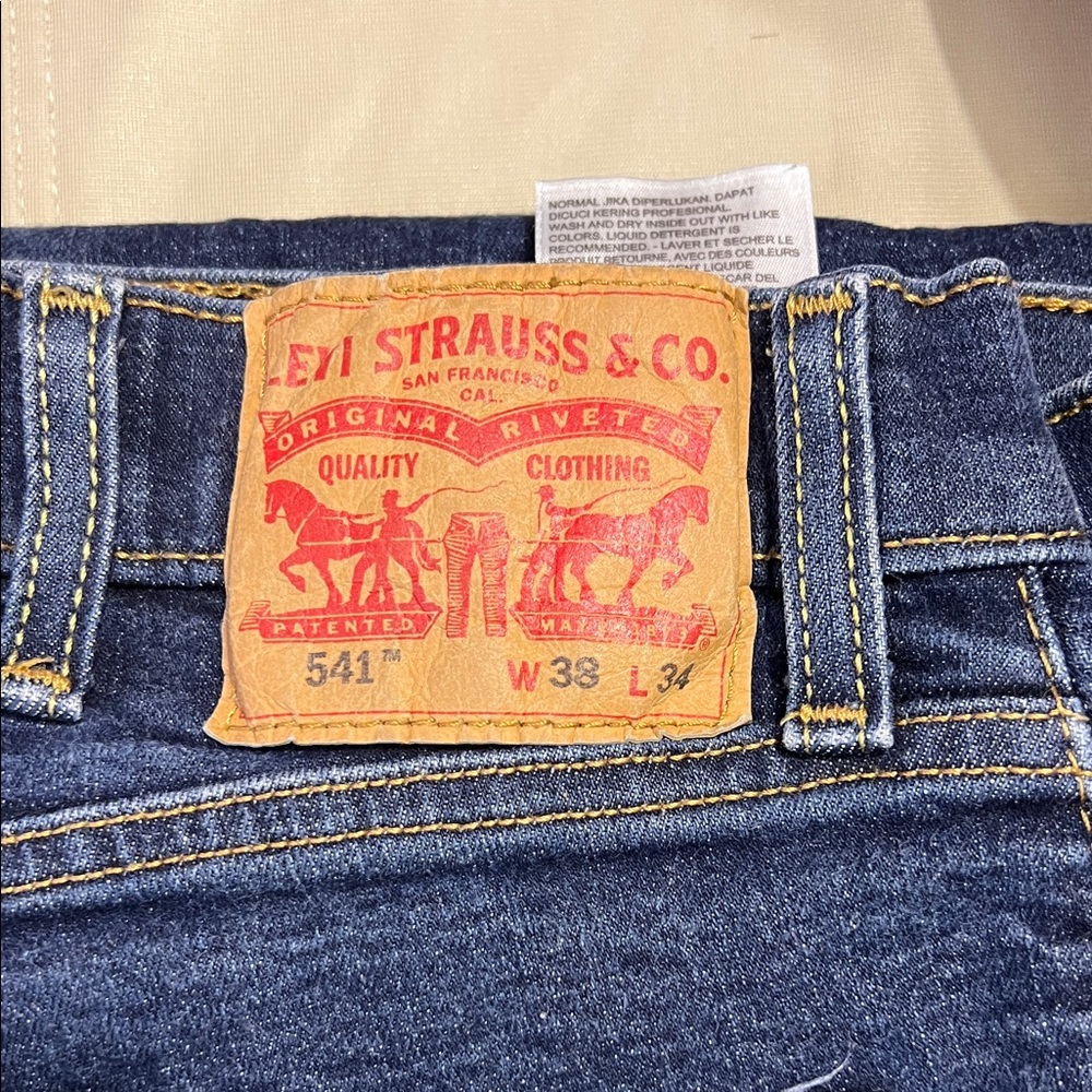 Levi's Dark Blue Denim Jeans